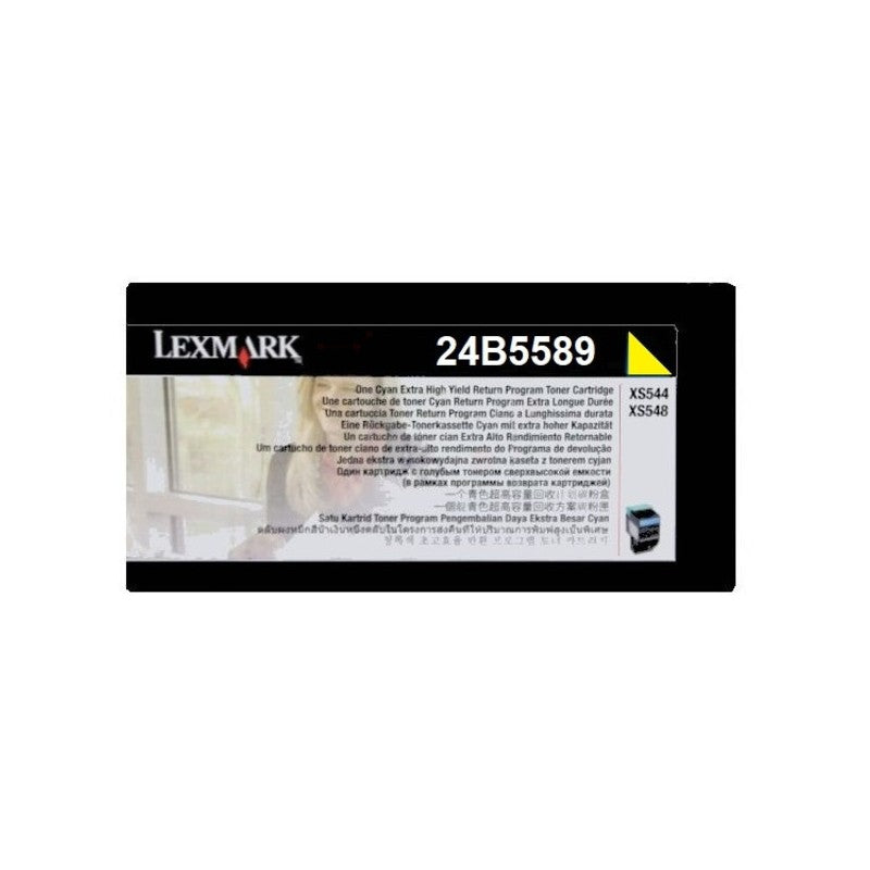 Lexmark 24B5589 toner cartridge 1 pc(s) Original Yellow