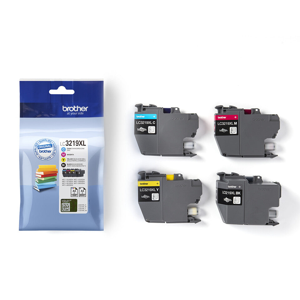 Brother LC3219XLVAL toner cartridge 4 pc(s) Original Black, Cyan, Magenta, Yellow