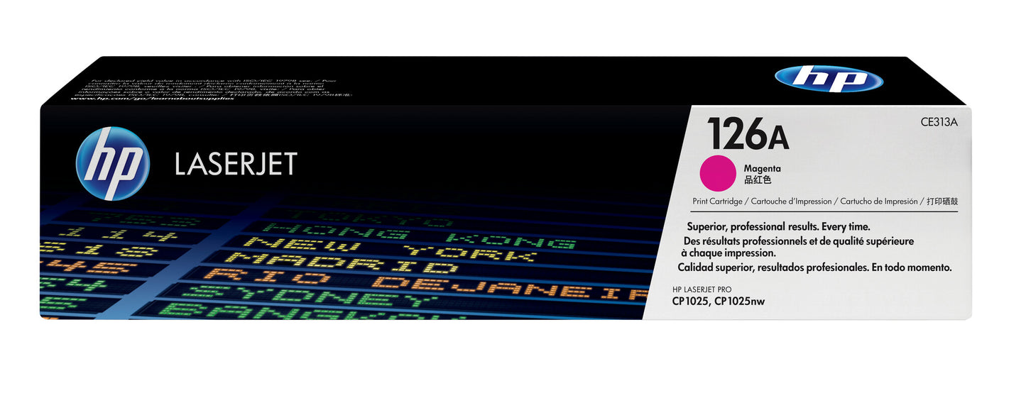 HP 126A Magenta Original LaserJet Toner Cartridge