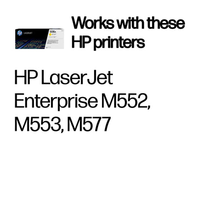 HP 508A Yellow Original LaserJet Toner Cartridge