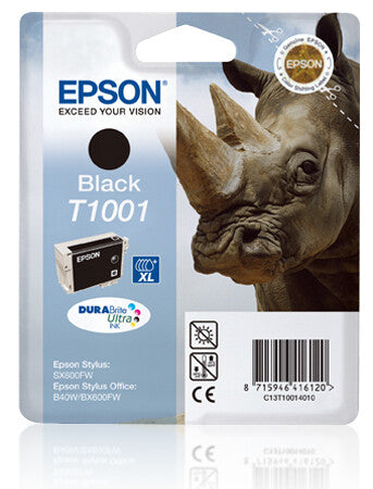 Epson Rhino Singlepack Black T1001 DURABrite Ultra Ink