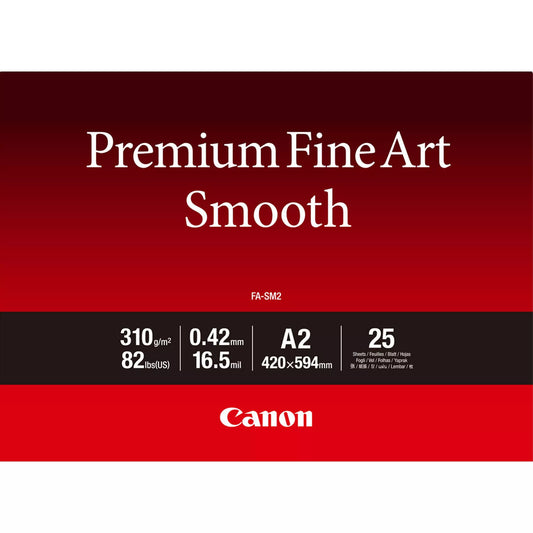 Canon FA-SM2 photo paper A2 White Smooth