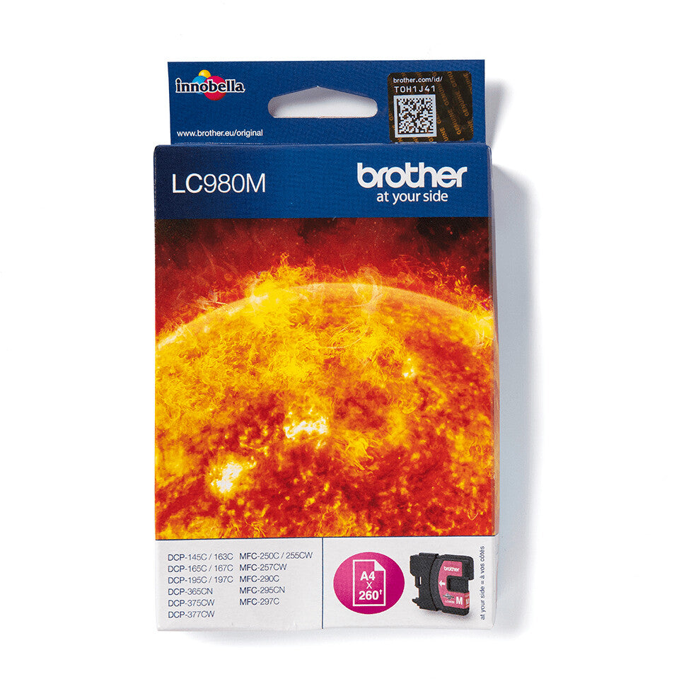 Brother LC980M ink cartridge 1 pc(s) Original Magenta