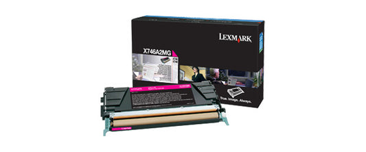 Lexmark X746A2MG toner cartridge 1 pc(s) Original Magenta