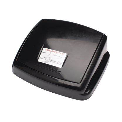 2Work Swing Bin Lid 30 Litre Plastic Black 2W02394
