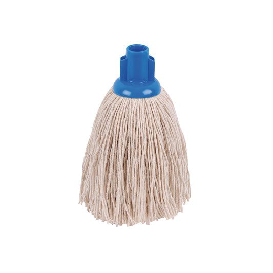 2Work Twine Rough Socket Mop 12oz Blue (Pack of 10) 101851B