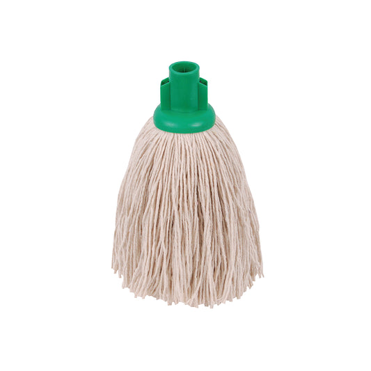 2Work Twine Rough Socket Mop 12oz Green (Pack of 10) 101851G