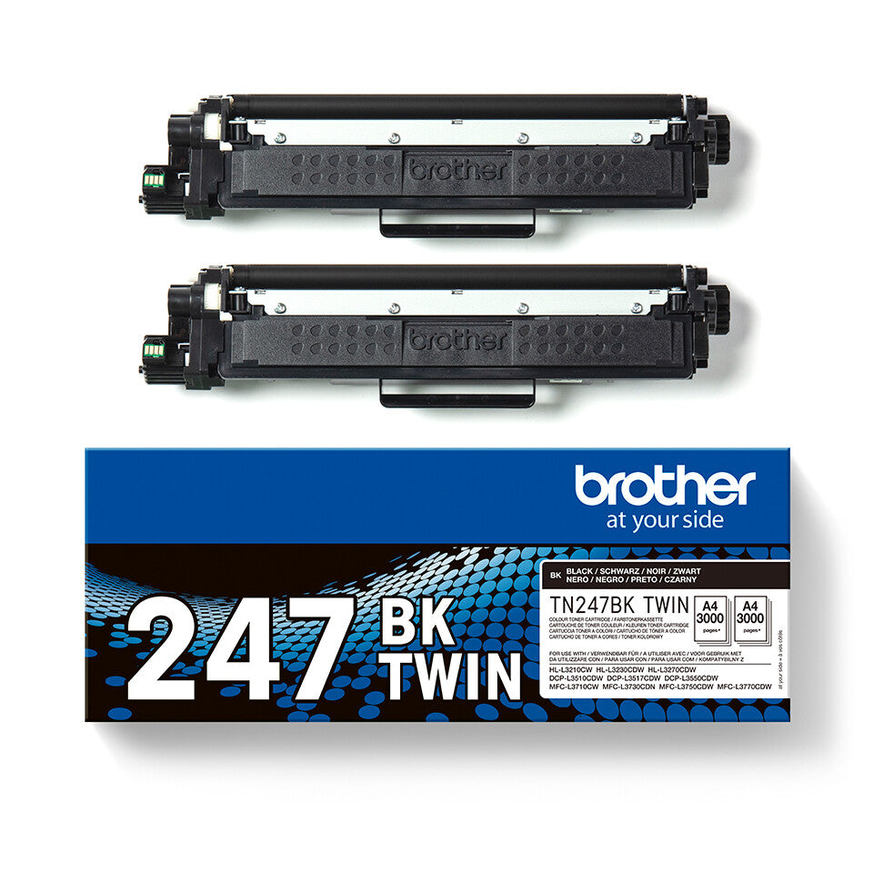 Brother TN-247BKTWIN toner cartridge 2 pc(s) Original Black