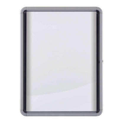 Nobo Premium Plus Magnetic Lockable Notice Board Hinged Door 8xA4