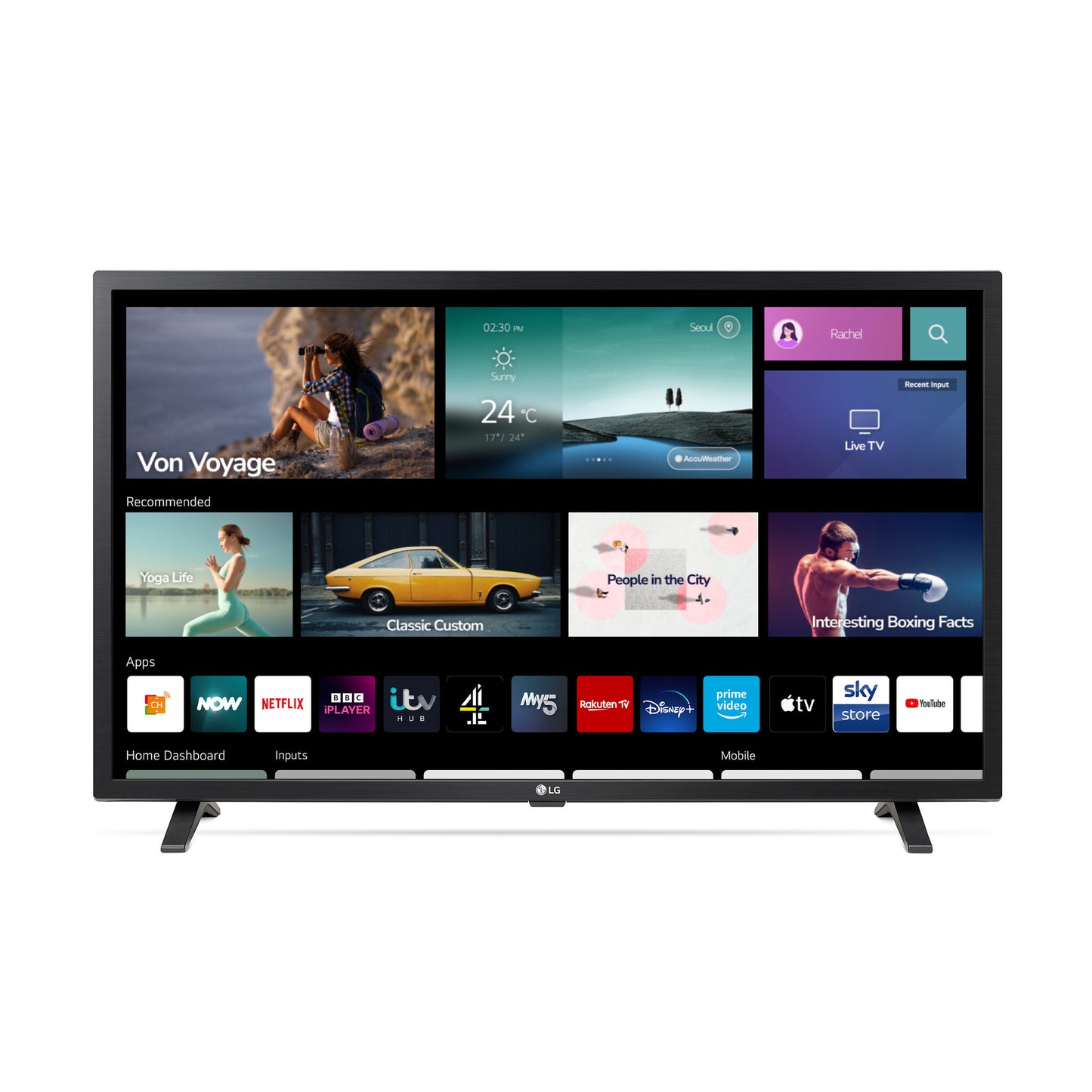 LG 32LQ63006LA.AEK TV 81.3 cm (32") Full HD Smart TV Wi-Fi Black