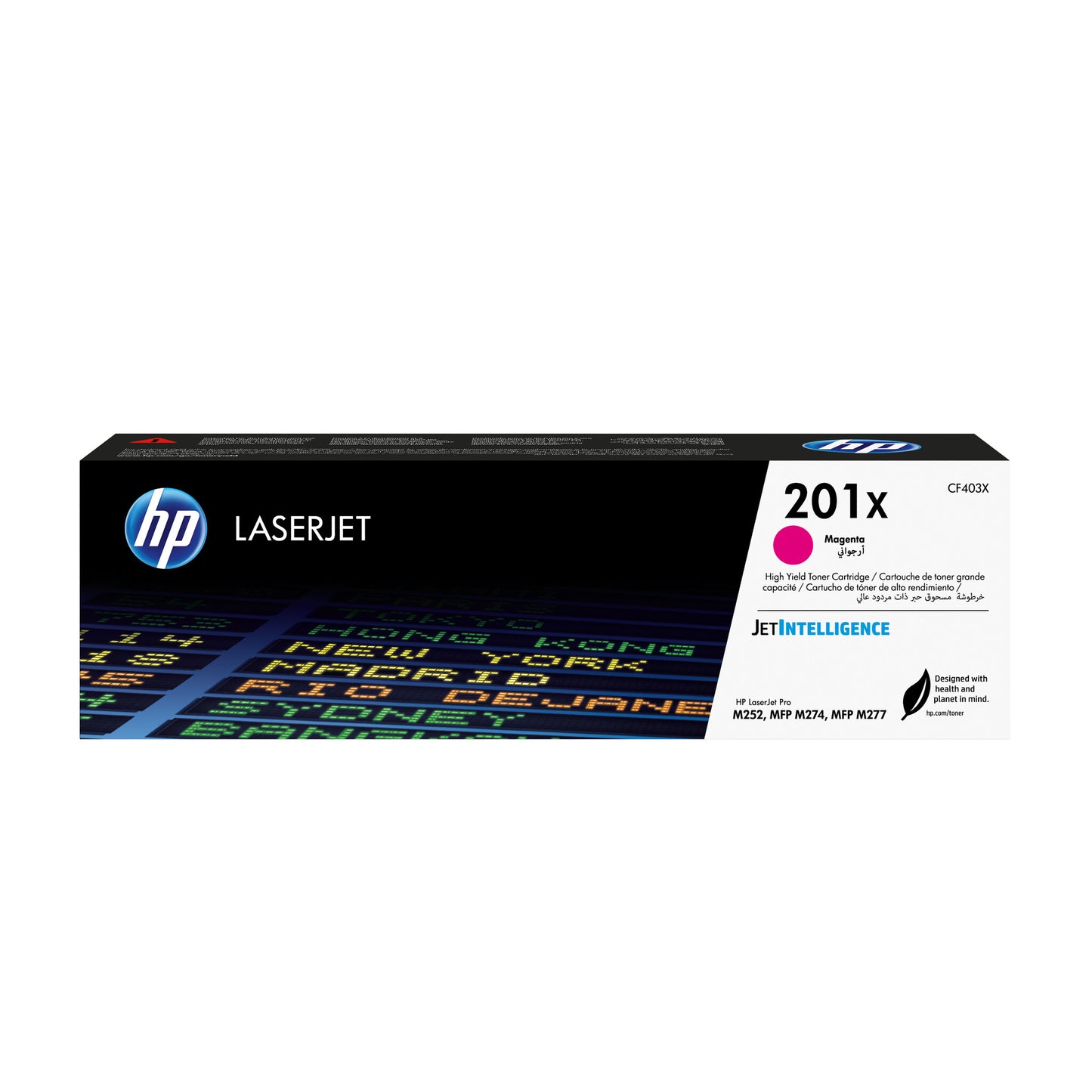 HP 201X High Yield Magenta Original LaserJet Toner Cartridge