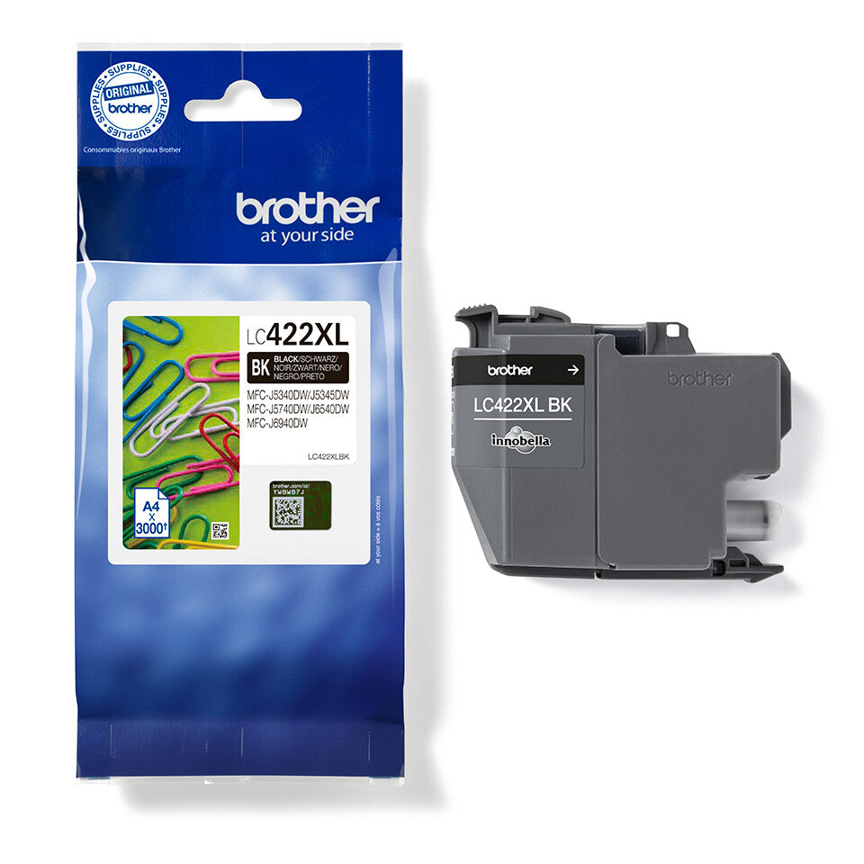 Brother LC422XLBK ink cartridge 1 pc(s) Original Black