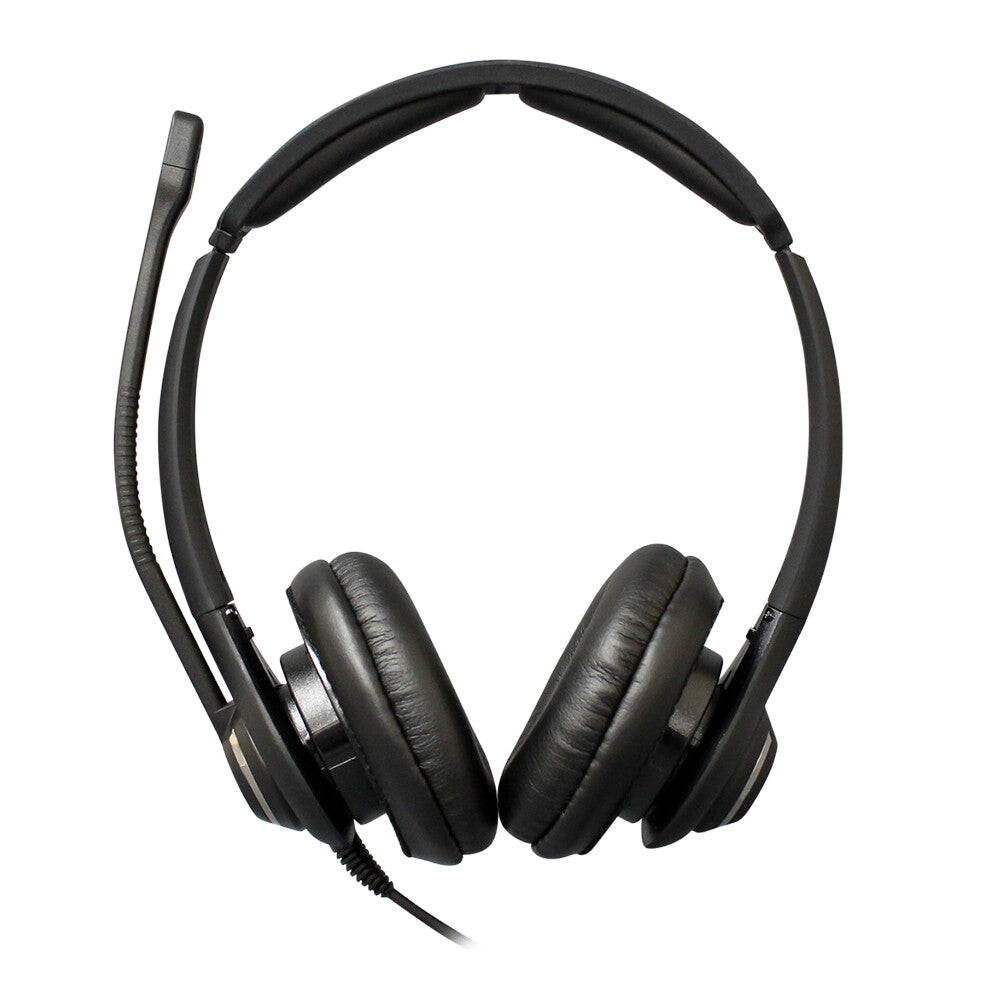 JPL JPL-611-PB Headset Wired Head-band Office/Call center Black