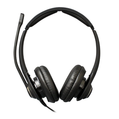 JPL JPL-611-PB Headset Wired Head-band Office/Call center Black