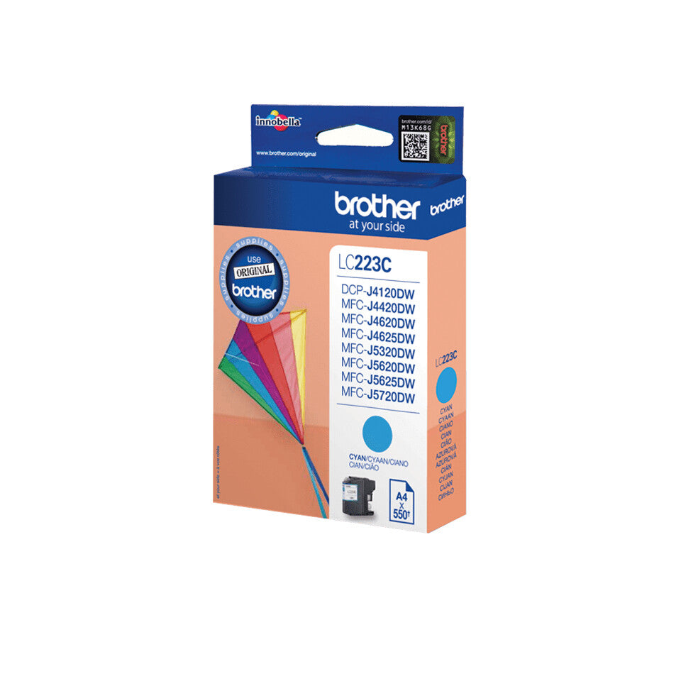 Brother LC223C ink cartridge 1 pc(s) Original Cyan