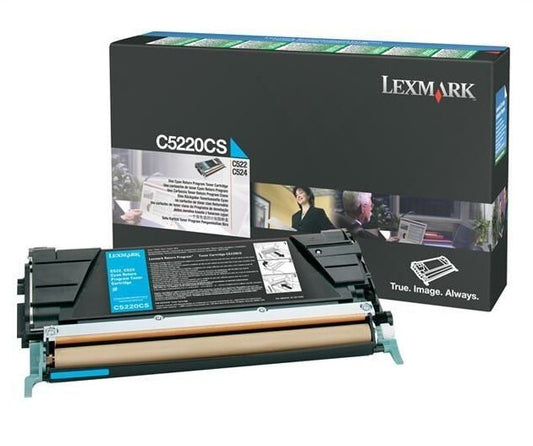 Lexmark C5220CS toner cartridge 1 pc(s) Original Cyan