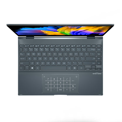 ASUS Zenbook Flip 13 OLED UX363EA-HP768W Intel® Core™ i7 i7-1165G7 Hybrid (2-in-1) 33.8 cm (13.3") Touchscreen Full HD 16 GB LPDDR4x-SDRAM 1 TB SSD Wi-Fi 6 (802.11ax) Windows 11 Home Grey