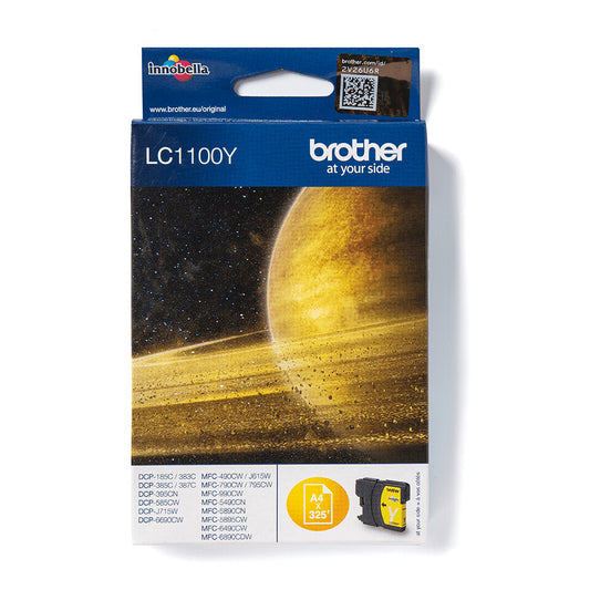 Brother LC1100Y ink cartridge 1 pc(s) Original Yellow