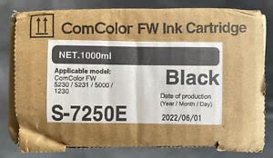 RISO INK COMCOLOR FW BLACK, S-7250E