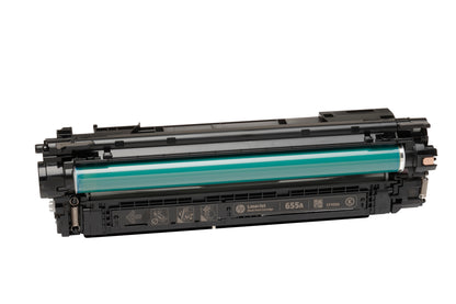 HP 655A Black Original LaserJet Toner Cartridge