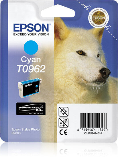 Epson Husky Singlepack Cyan T0962