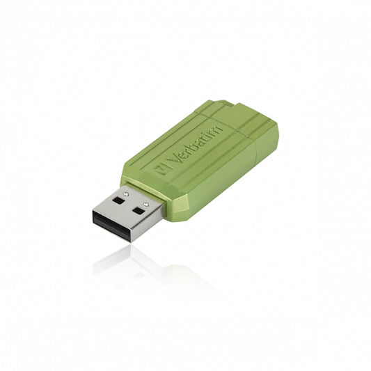 Verbatim PinStripe USB flash drive 128 GB USB Type-A 2.0 Green