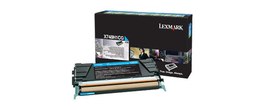 Lexmark X748H1CG toner cartridge 1 pc(s) Original Cyan