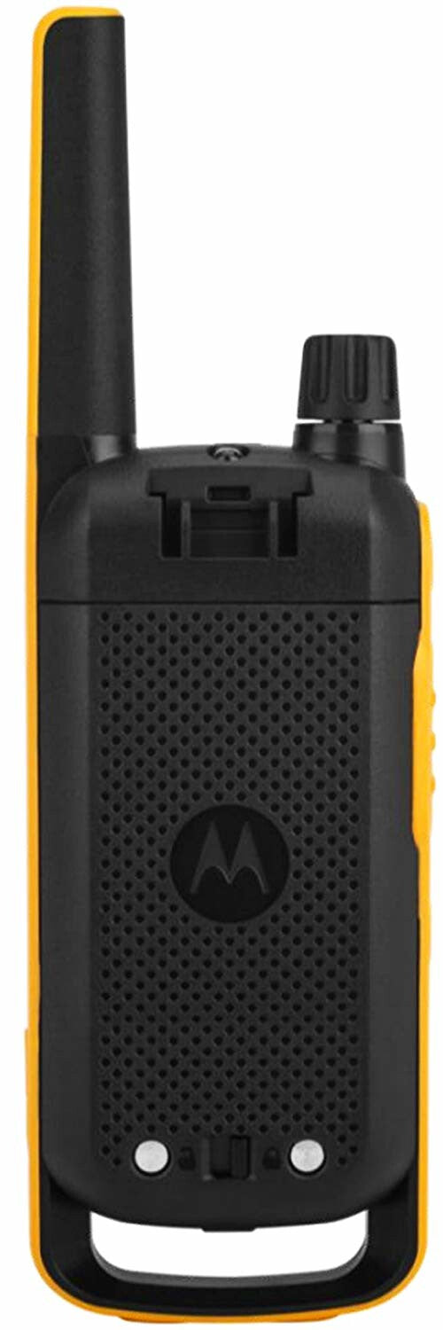 Motorola T82 Extreme Twin Pack two-way radio 16 channels Black, Orange