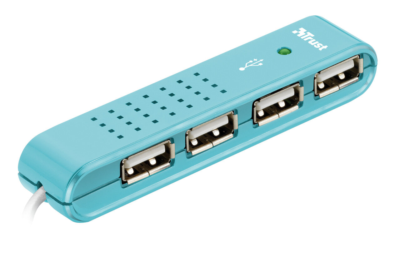 Trust Vecco 4 Port USB 2.0 Mini Hub