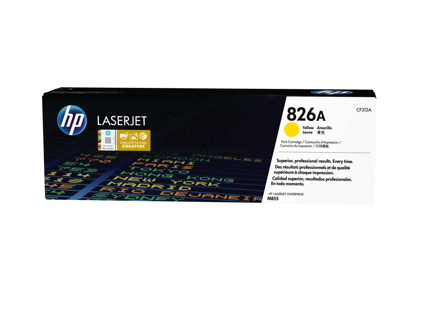 HP 826A Yellow Original LaserJet Toner Cartridge
