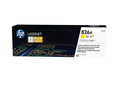 HP 826A Yellow Original LaserJet Toner Cartridge