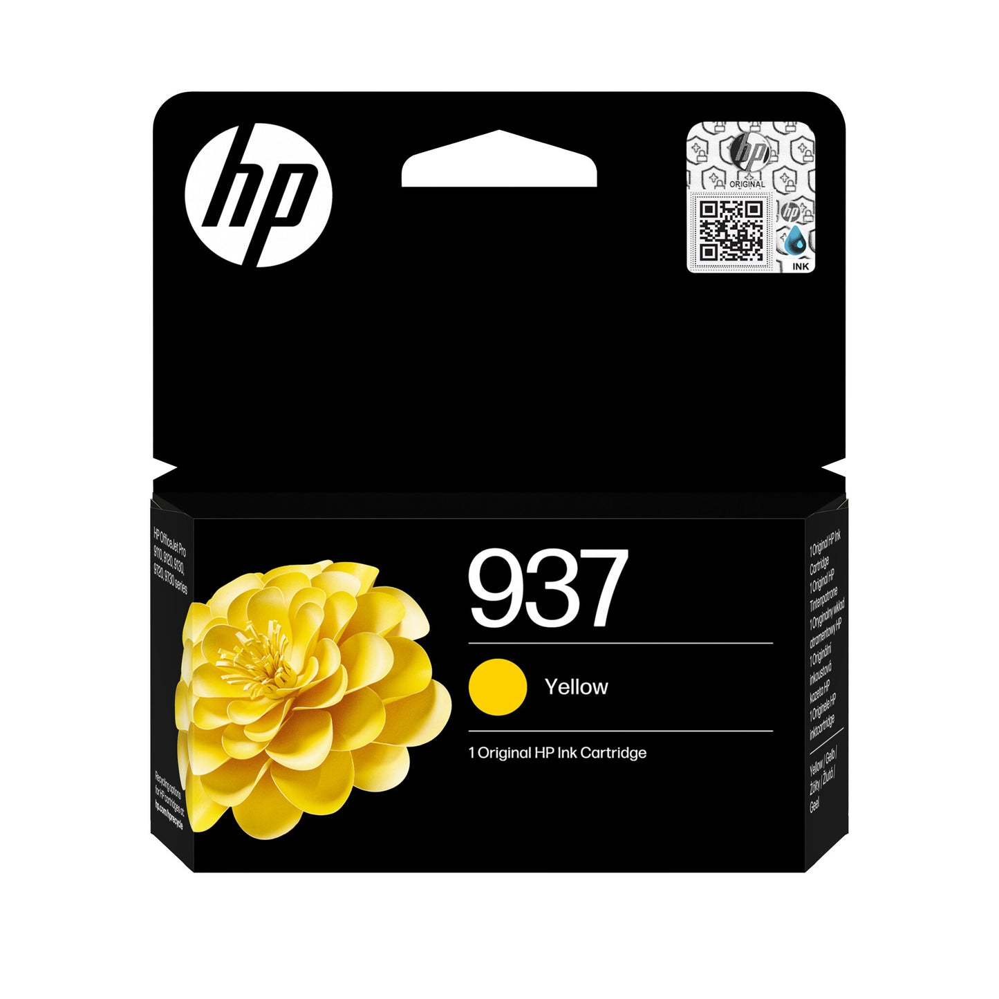 HP 937 Yellow Original Ink Cartridge