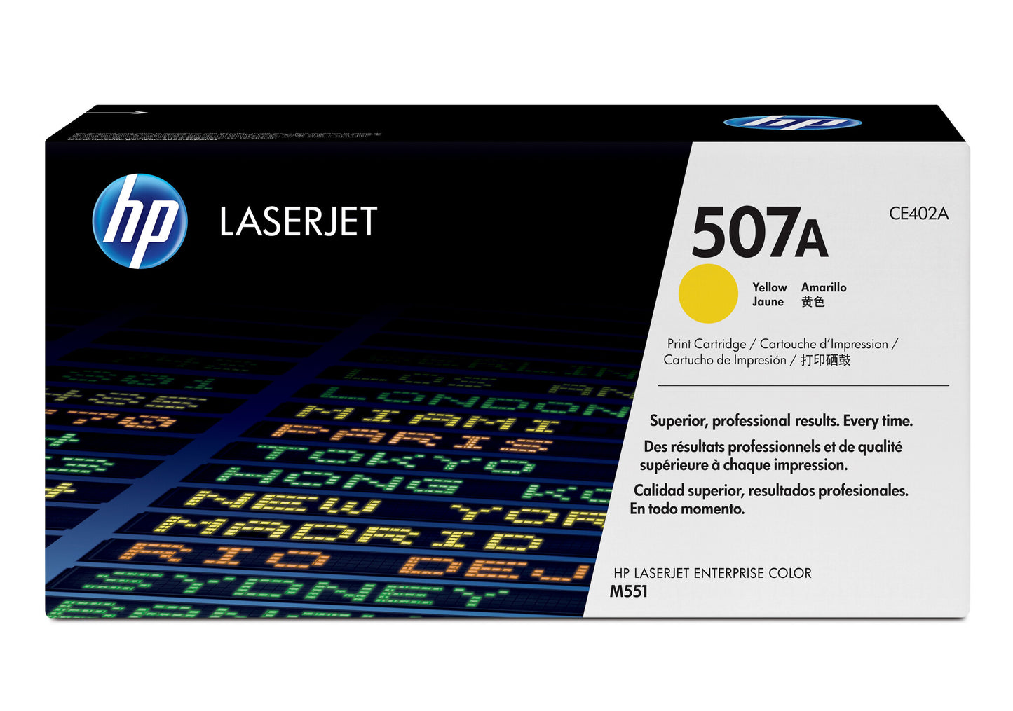 HP 507A Yellow Original LaserJet Toner Cartridge