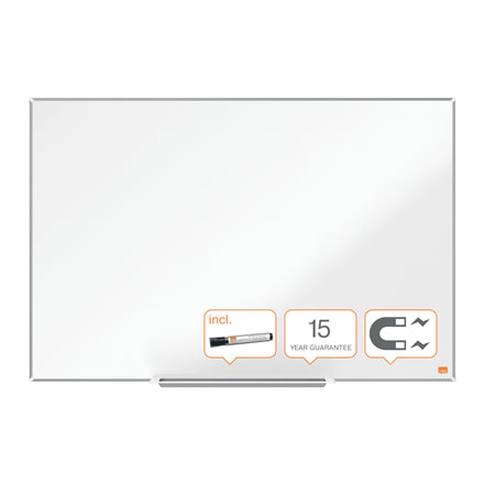 Nobo Impression Pro Lacquered steel Magnetic Whiteboard 90x60cm