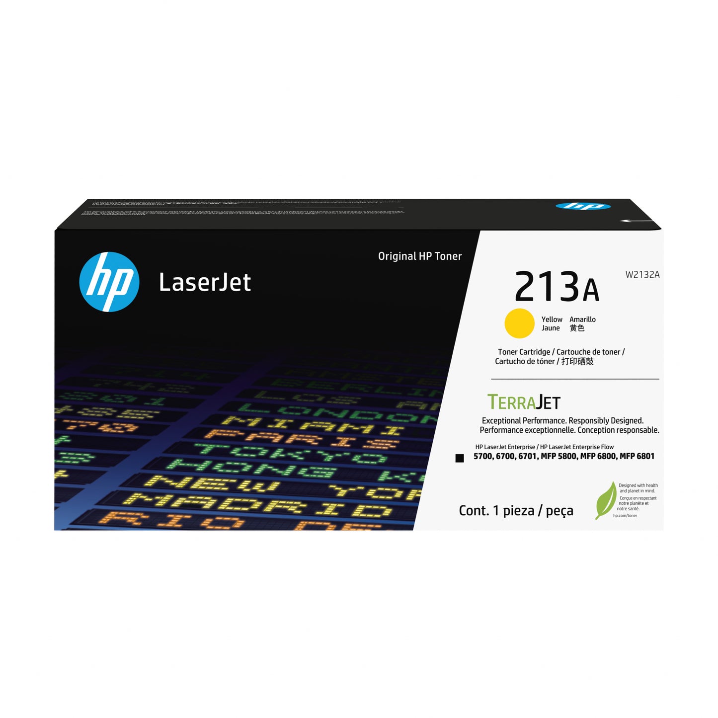 HP 213A Yellow Original LaserJet Toner Cartridge