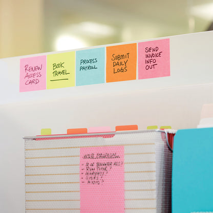 Post-it Super Sticky Z-Notes 76x76mm 90 Sheets Cosmic 8+4 FREE (Pack of 12) R330-SSCOS-P8+4