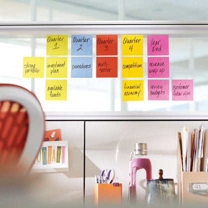 Post-it Super Sticky Z-Notes 76x76 90 Sheets Carnival 8 + 4 FREE (Pack of 12) R330-SSCARN-P8+4