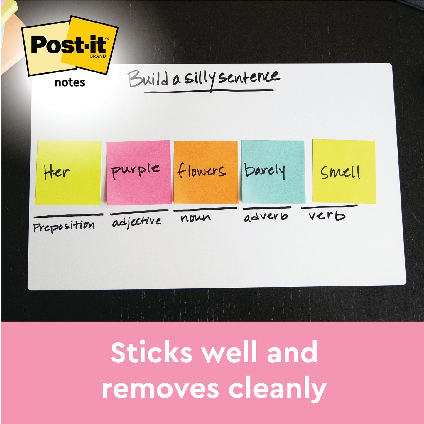 Post-it Notes 76x76mm 90 Sheets Energetic 8+4 FREE (Pack of 12) 654-MX-P8+4