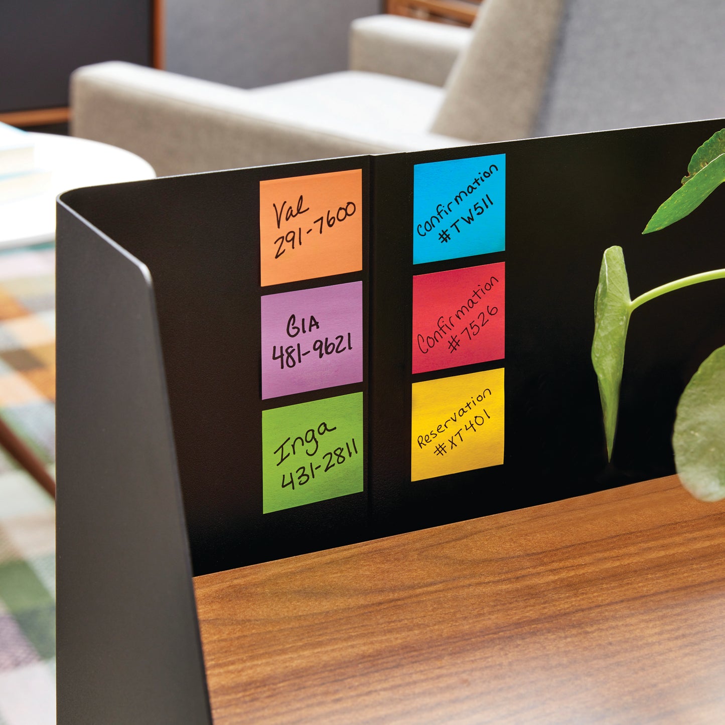 Post-it Super Sticky Notes 76x76mm 90 Sheets Assorted (Pack of 12) 654-12SS-UC