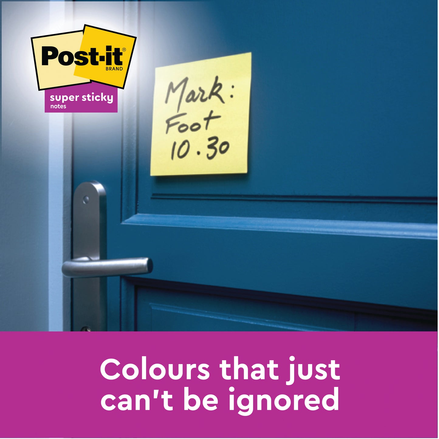 Post-it Super Sticky Notes 47.6x47.6mm 90 Sheets Canary Yellow (Pack of 12) 622-12SSCY-EU