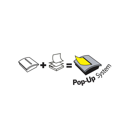 Post-it Z-Notes 76x127mm 100 Sheets Canary Yellow (Pack of 12) R350 CY
