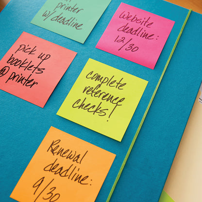 Post-it Notes 38x51mm 100 Sheets Poptimistic (Pack of 12) 653-12-POP