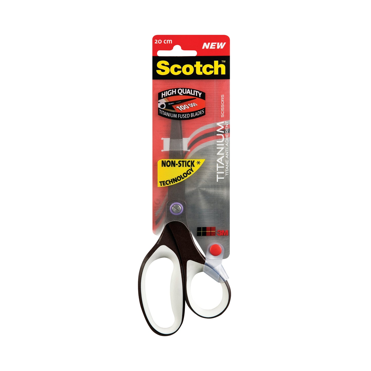 Scotch Titanium Non-Stick Scissors 200mm Black 7000034001