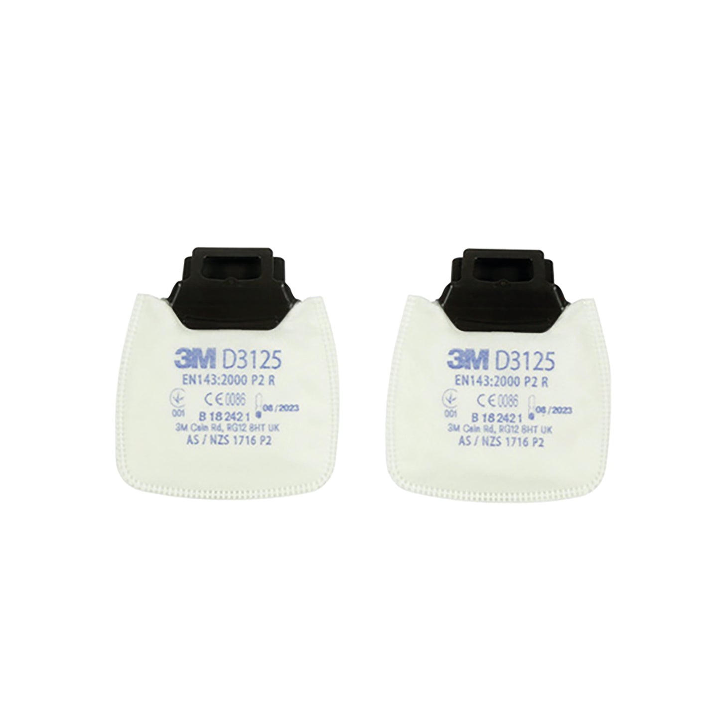 3M D3125 Secure Click P2 R Filter (Pack of 20)