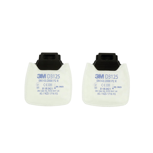 3M D3125 Secure Click P2 R Filter (Pack of 20)