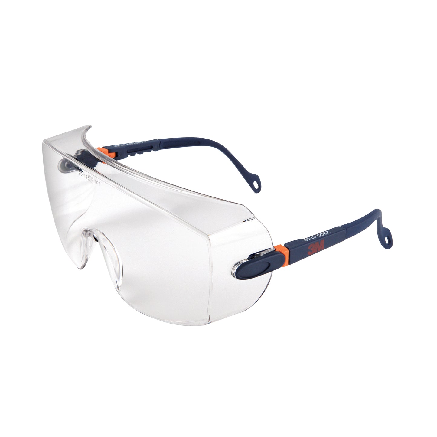3M 2800 safety eyewear Safety glasses Plastic Grey, Translucent