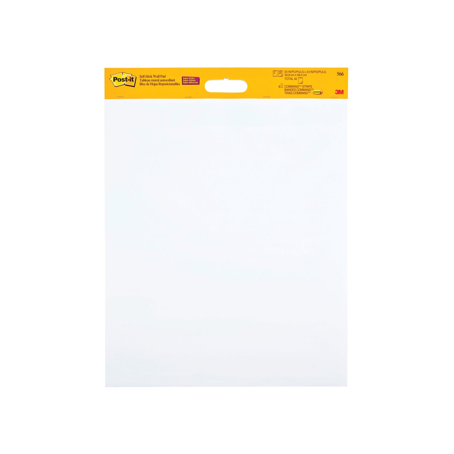 Post-it Super Sticky TableTop Meeting Chart Refill Pad (Pack of 2) 566