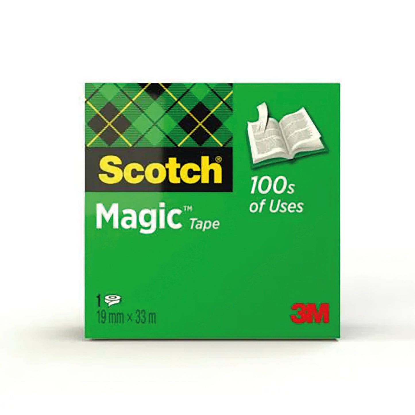 Scotch Magic Tape 810 Solvent-Free 19mmx33m Transparent 8101933