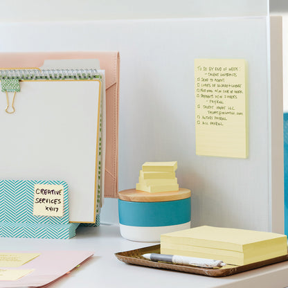 Post-it Z-Notes Canary Yellow 76x76mm 90 Sheet (Pack of 12) 7000048167