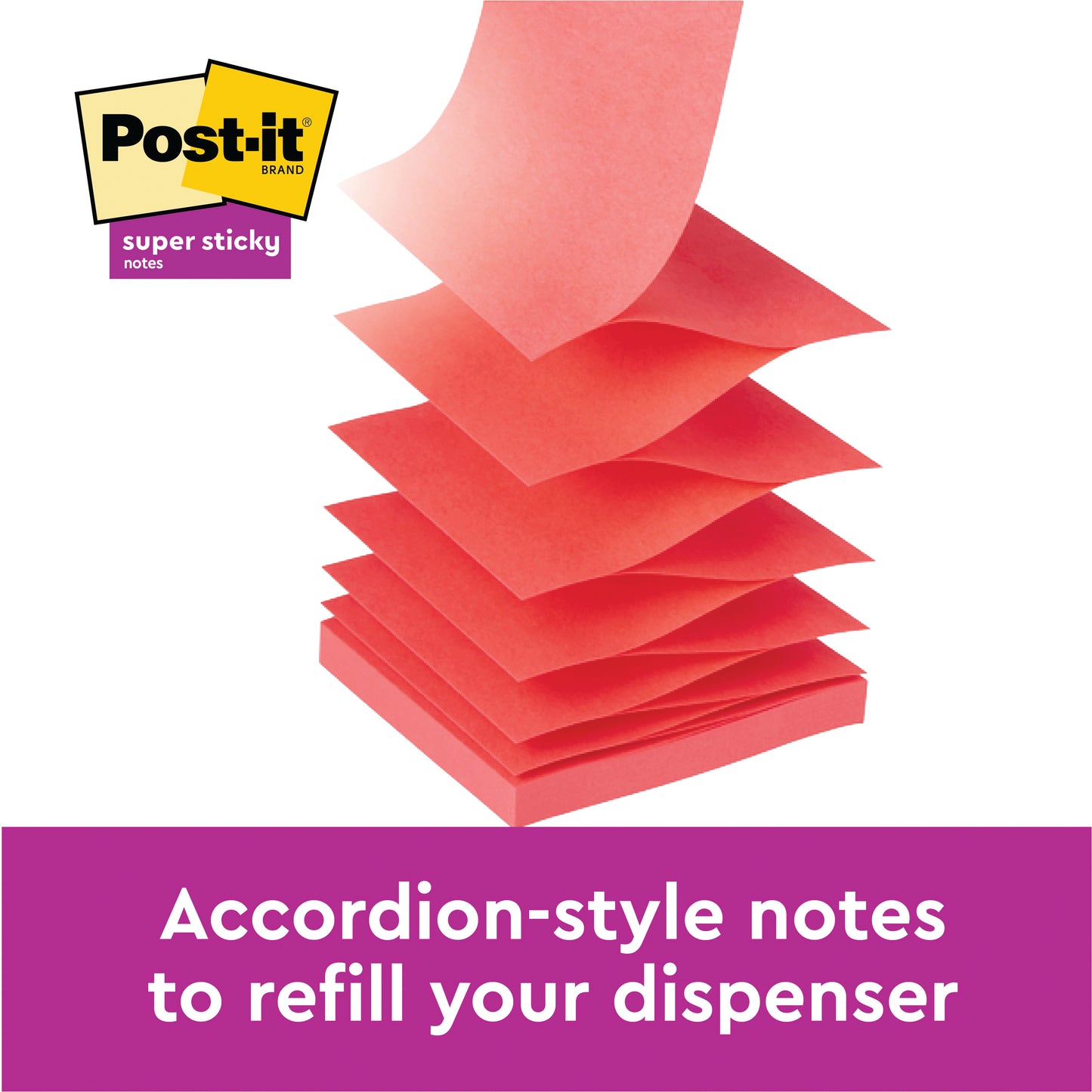 Post-it Z-Notes Canary Yellow 76x76mm 90 Sheet (Pack of 12) 7000048167